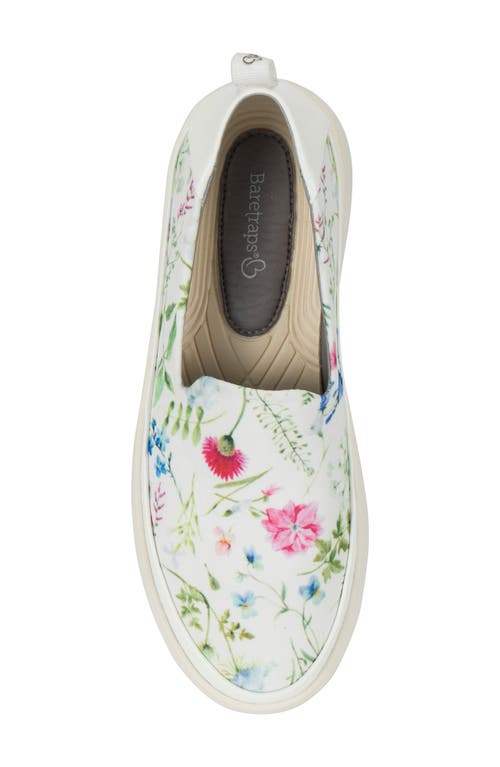 Baretraps Nevin Floral Platform Slip-on Sneaker In Multi