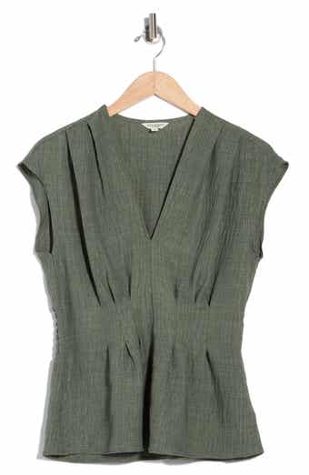 Pleat Front Top