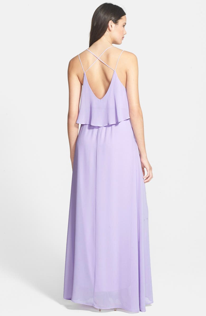 EVERLY Popover Maxi Dress, Alternate, color, 