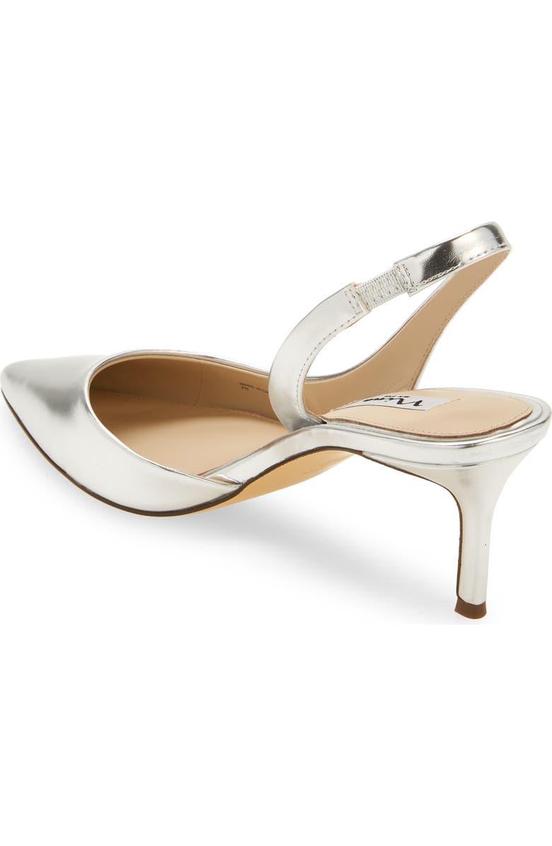 Nina 60 Slingback Half d'Orsay Pointed Toe Pump, Alternate, color,