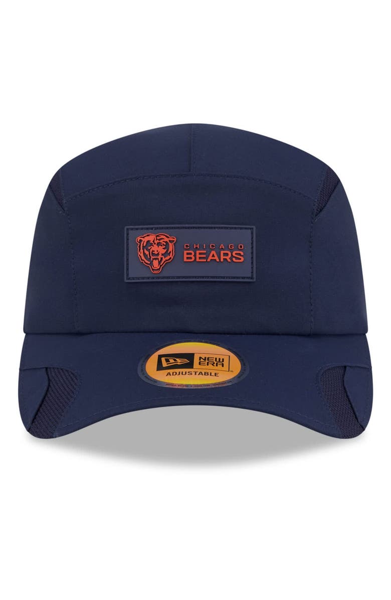 New Era Men's New Era Navy Chicago Bears 2025 Sideline Runner Adjustable Hat, Alternate, color, Navy