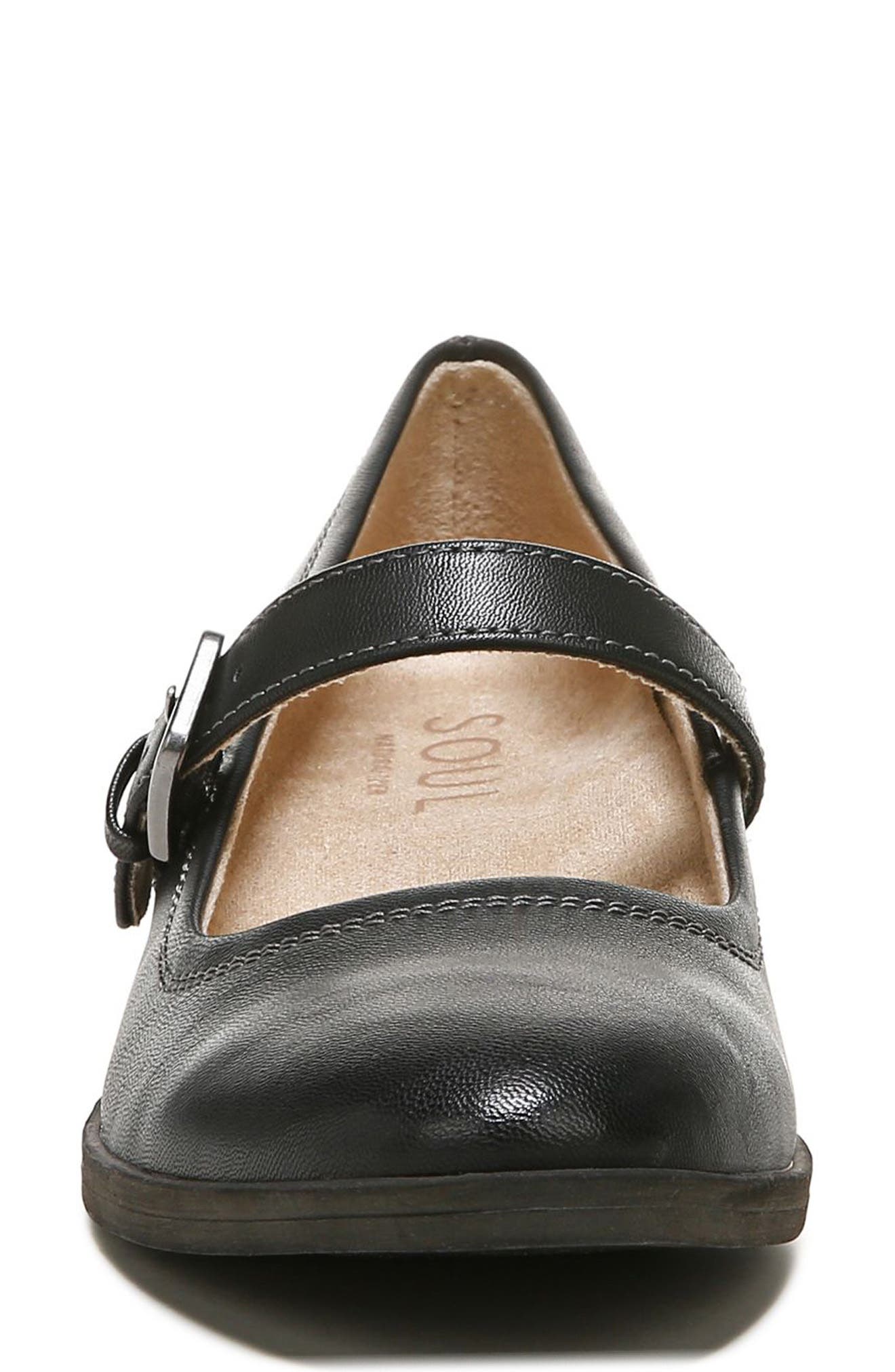 SOUL NATURALIZER Ramona Mary-Jane Pump, Alternate, color, Black Smooth