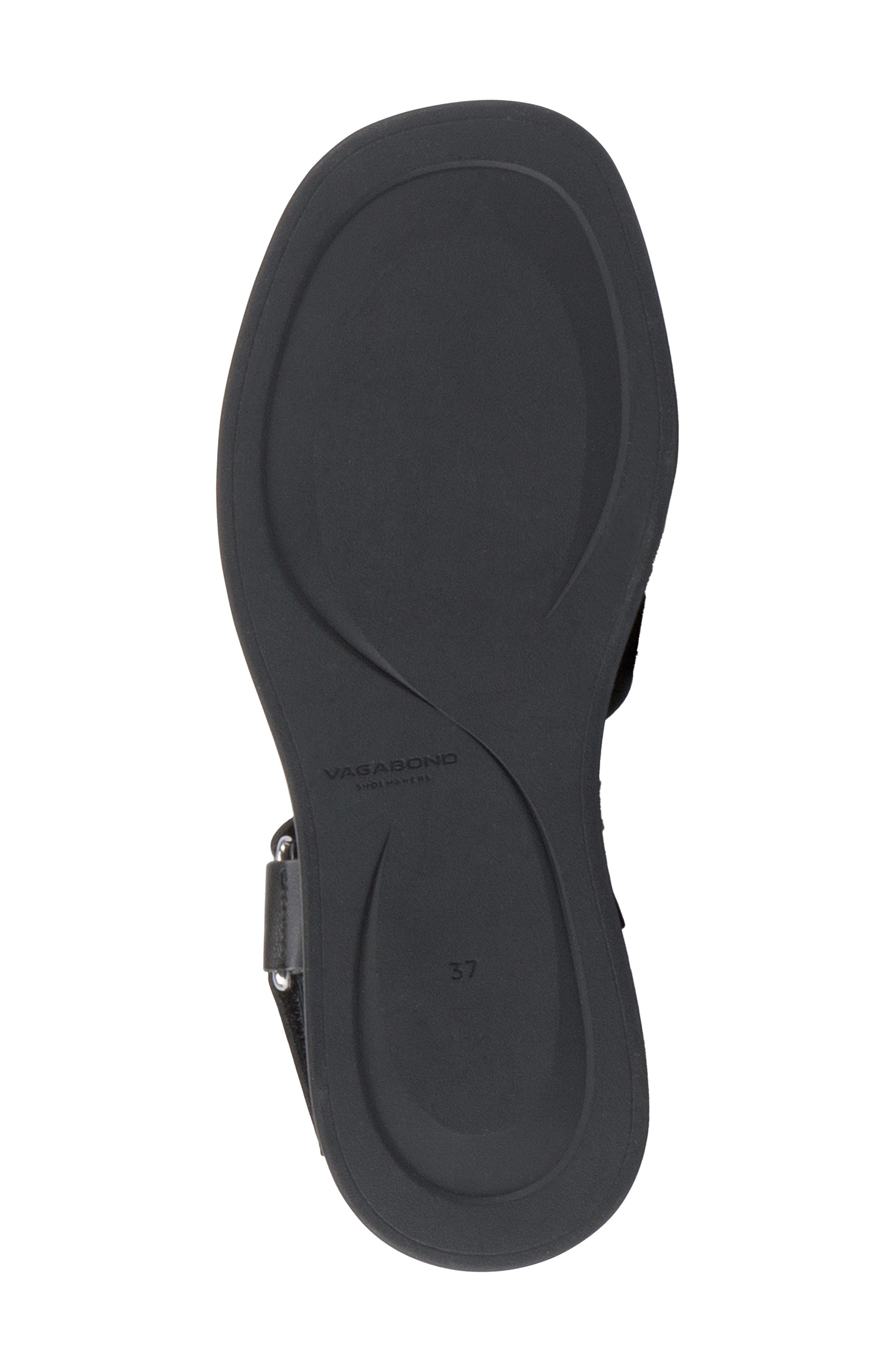 Vagabond Shoemakers Connie Fisherman Sandal, Alternate, color, Black