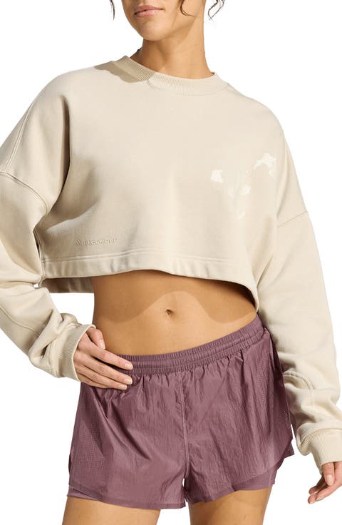 ADI365 HK Crewneck Cropped Sweatshirt