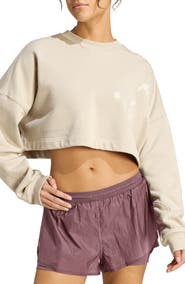 adidas ADI365 HK Crewneck Cropped Sweatshirt