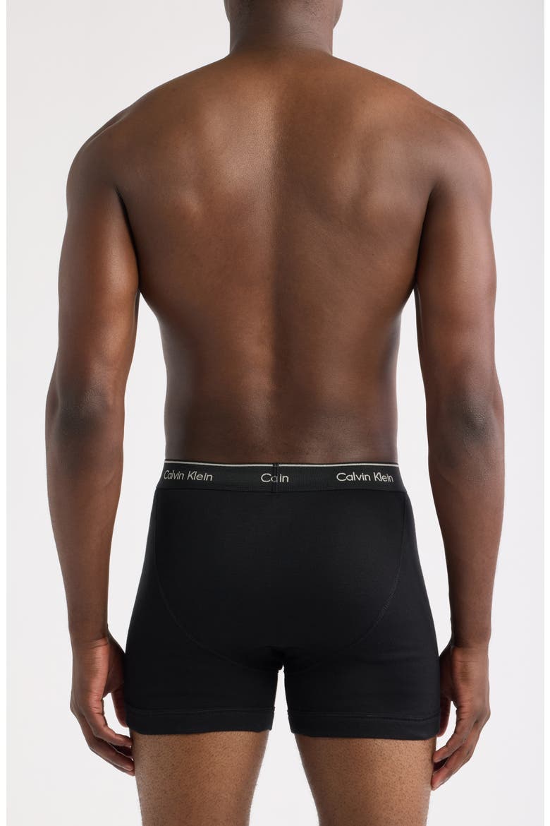 Classics 3-Pack Cotton Boxer Briefs, Alternate, color, BLACK/DP/CHARCOAL HEATH