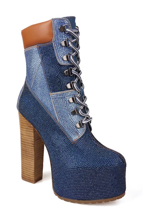 Akemi Rhinestone Bootie (Women)