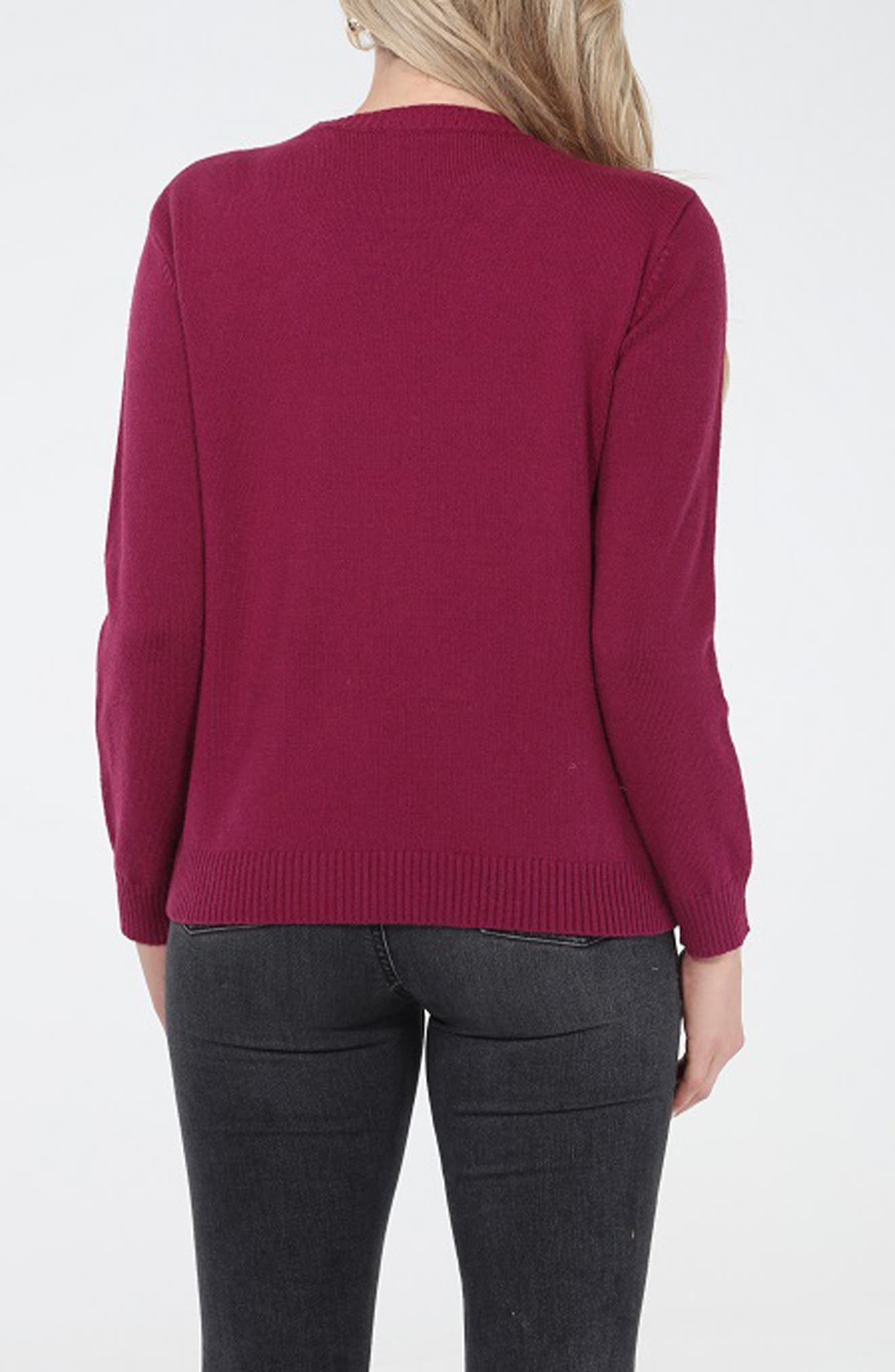 RAIN AND ROSE Floral String Sweater (Women) | Nordstromrack