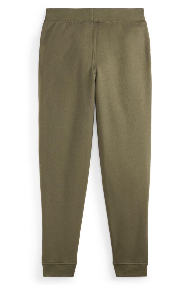 Kids' Cotton Blend Fleece Joggers, Alternate, color, CRUISE OLIVE
