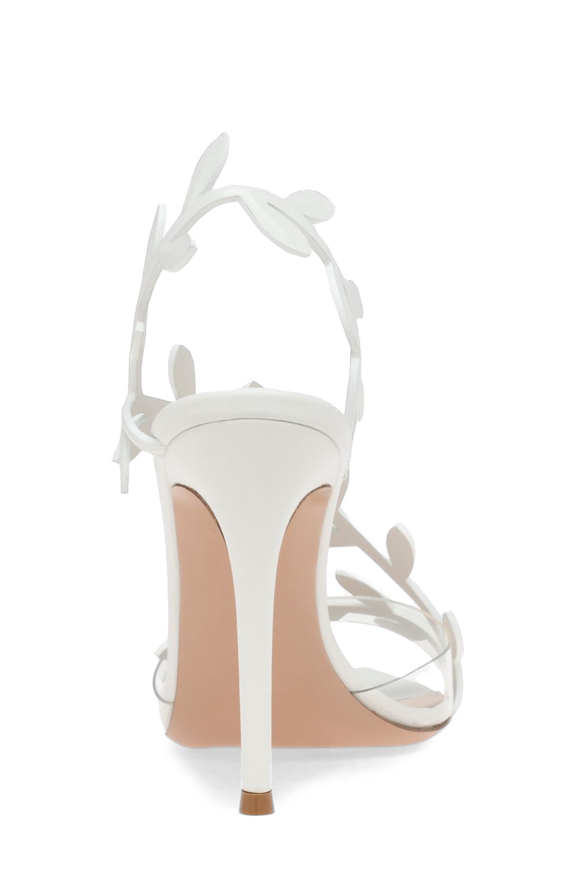Gianvito Rossi Flavia Sandal, Alternate, color, White