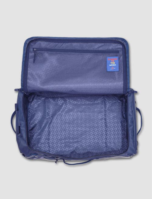 Baboon To The Moon Womens Navy Go Mini Woven Duffle Bag In Navy