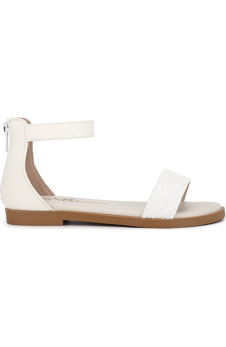 Yosi Samra Kids' Miss Cambelle Ankle Strap Sandal, Alternate, color, White
