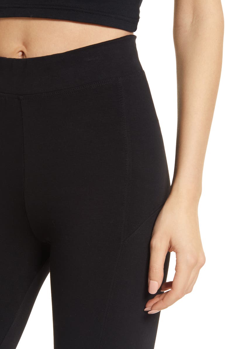 Good American High Waist Stirrup Leggings, Alternate, color,