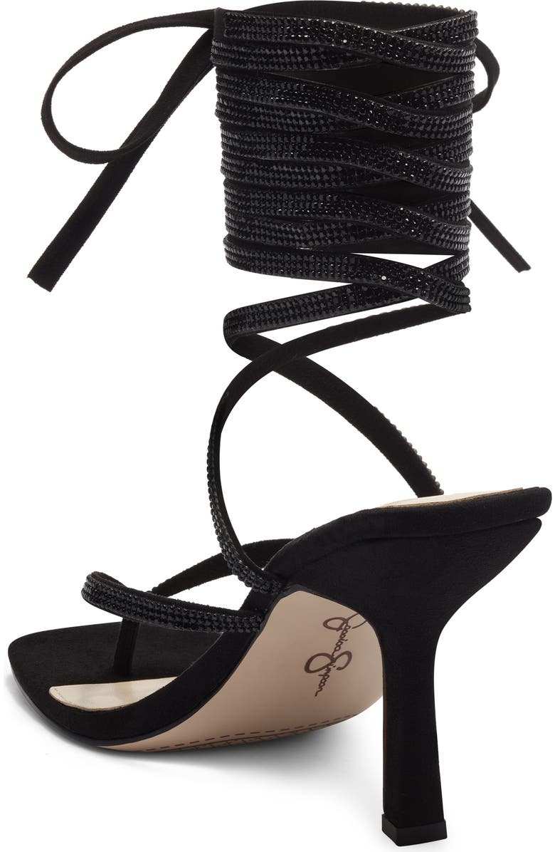 Jessica Simpson Kelsa Ankle Tie Thong Sandal, Alternate, color,