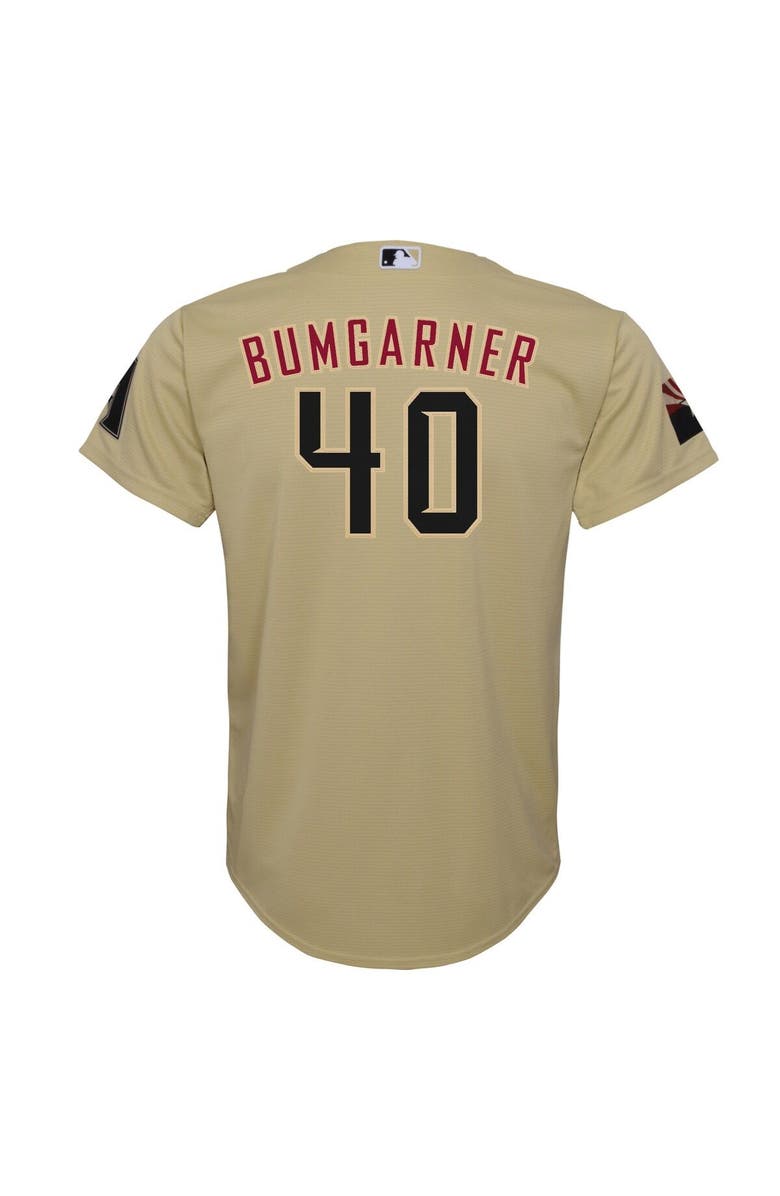 Nike Youth Nike Madison Bumgarner Sand Arizona Diamondbacks City Connect Replica Player Jersey, Alternate, color, 