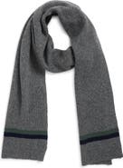 Robert Barakett Tipped Wool and Cashmere Scarf