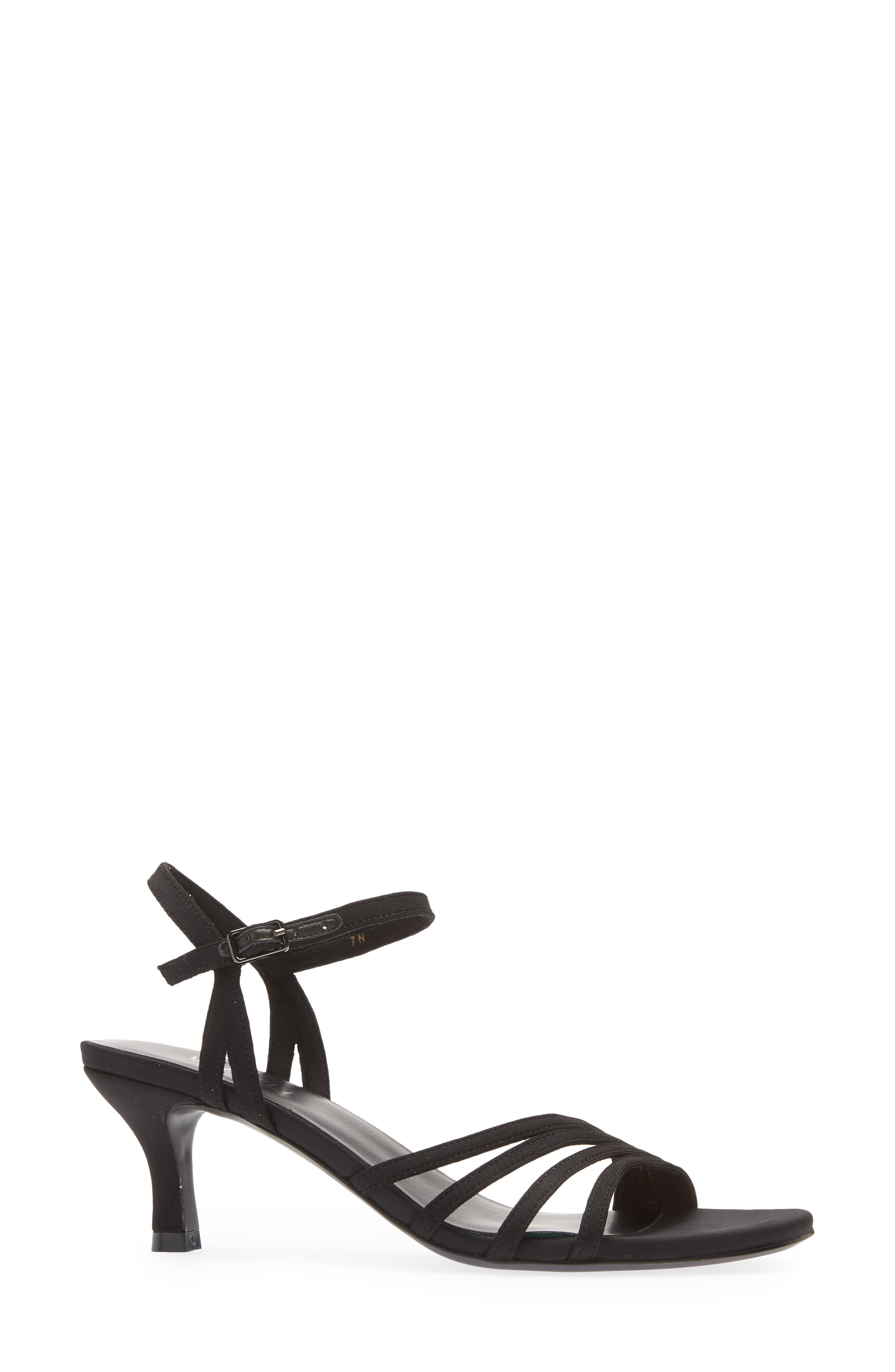 VANELi Mimi Strappy Sandal, Alternate, color, Black