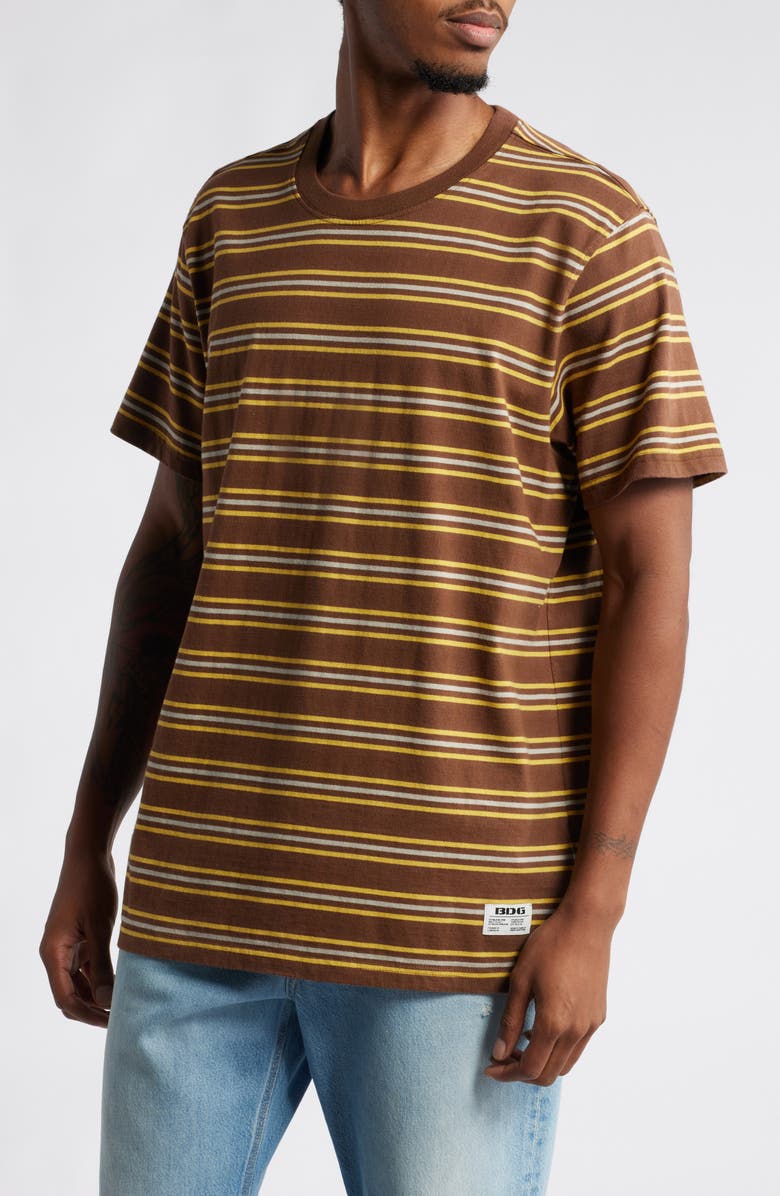 BDG Urban Outfitters Stripe Cotton T-Shirt, Main, color,