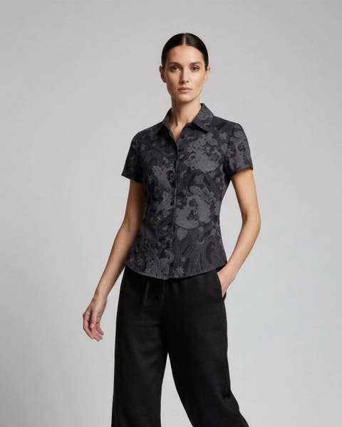 Paisley Explosion Womens Printed Shirt