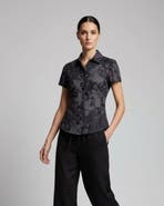 Lords of Harlech Paisley Explosion Womens Printed Shirt