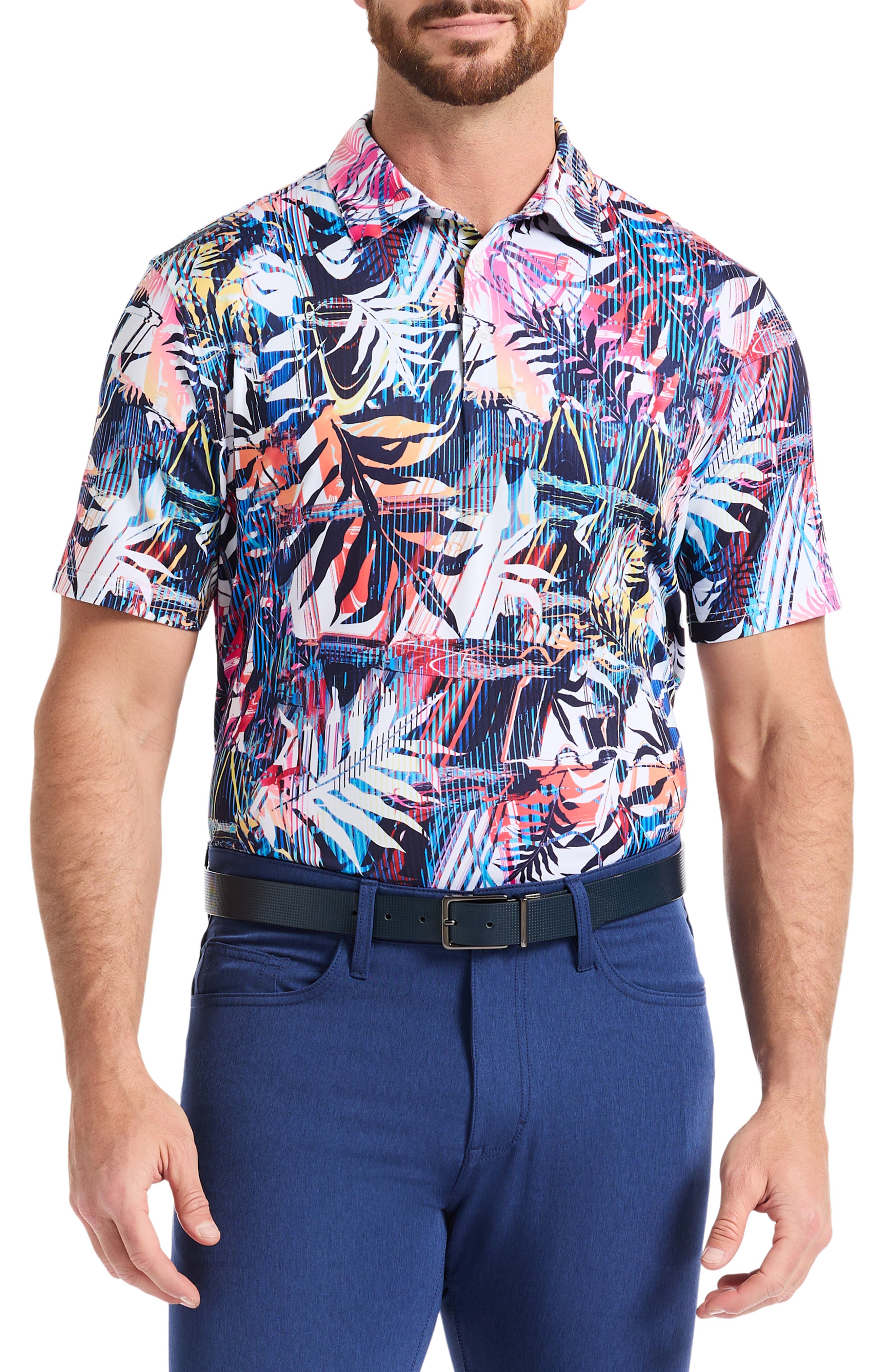 Palm Dreams Performance Golf Polo