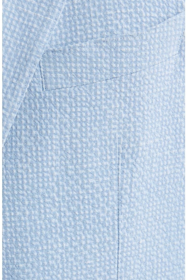 Heston Soft Virgin Wool & Silk Blend Sport Coat, Alternate, color, LIGHT BLUE