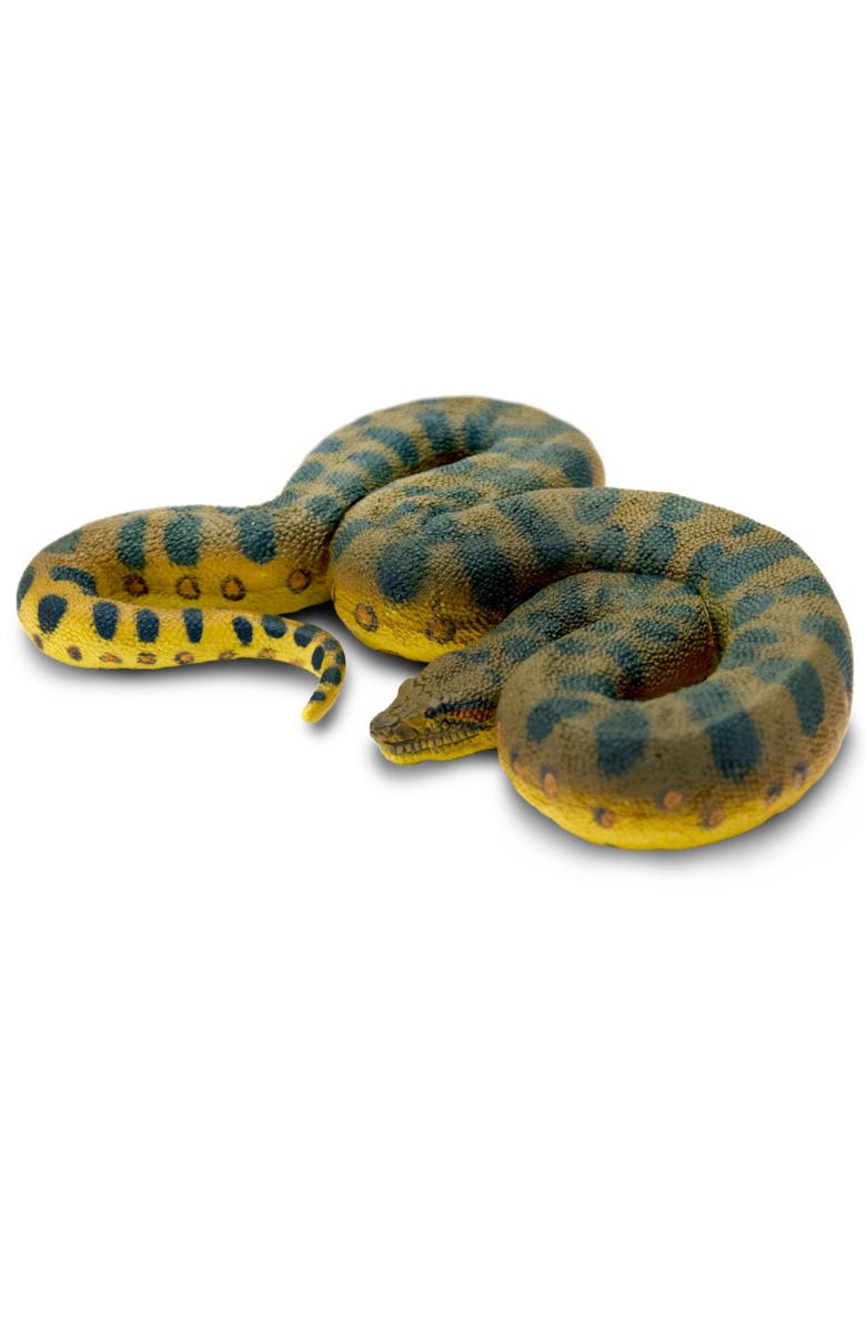 Safari Ltd. Green Anaconda Toy, Alternate, color, NO COLOR