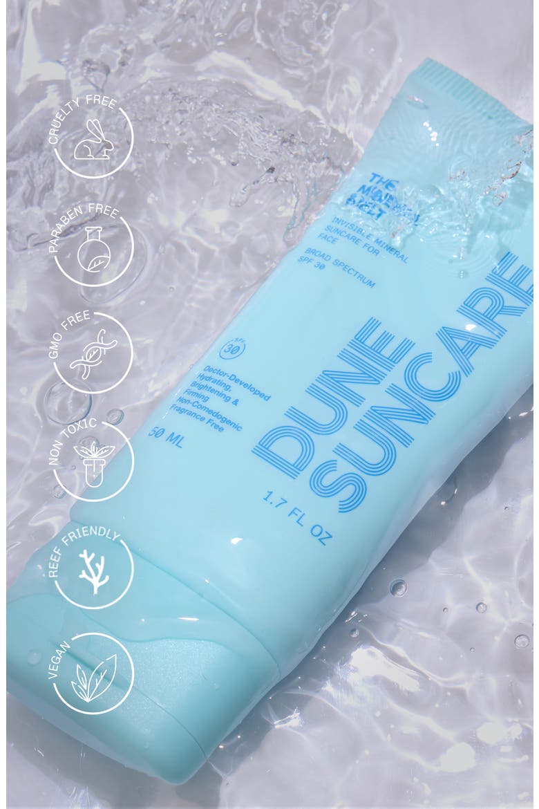 The Mineral Melt Invisible Mineral Face Sunscreen SPF 30, Alternate, color, NO COLOR