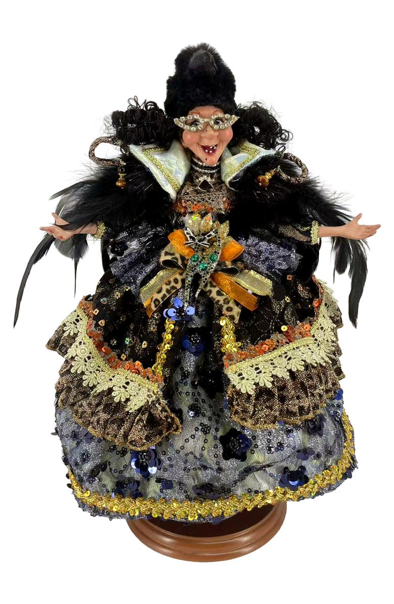 Mark Roberts Raven Genie Witch, Small, Main, color, Black