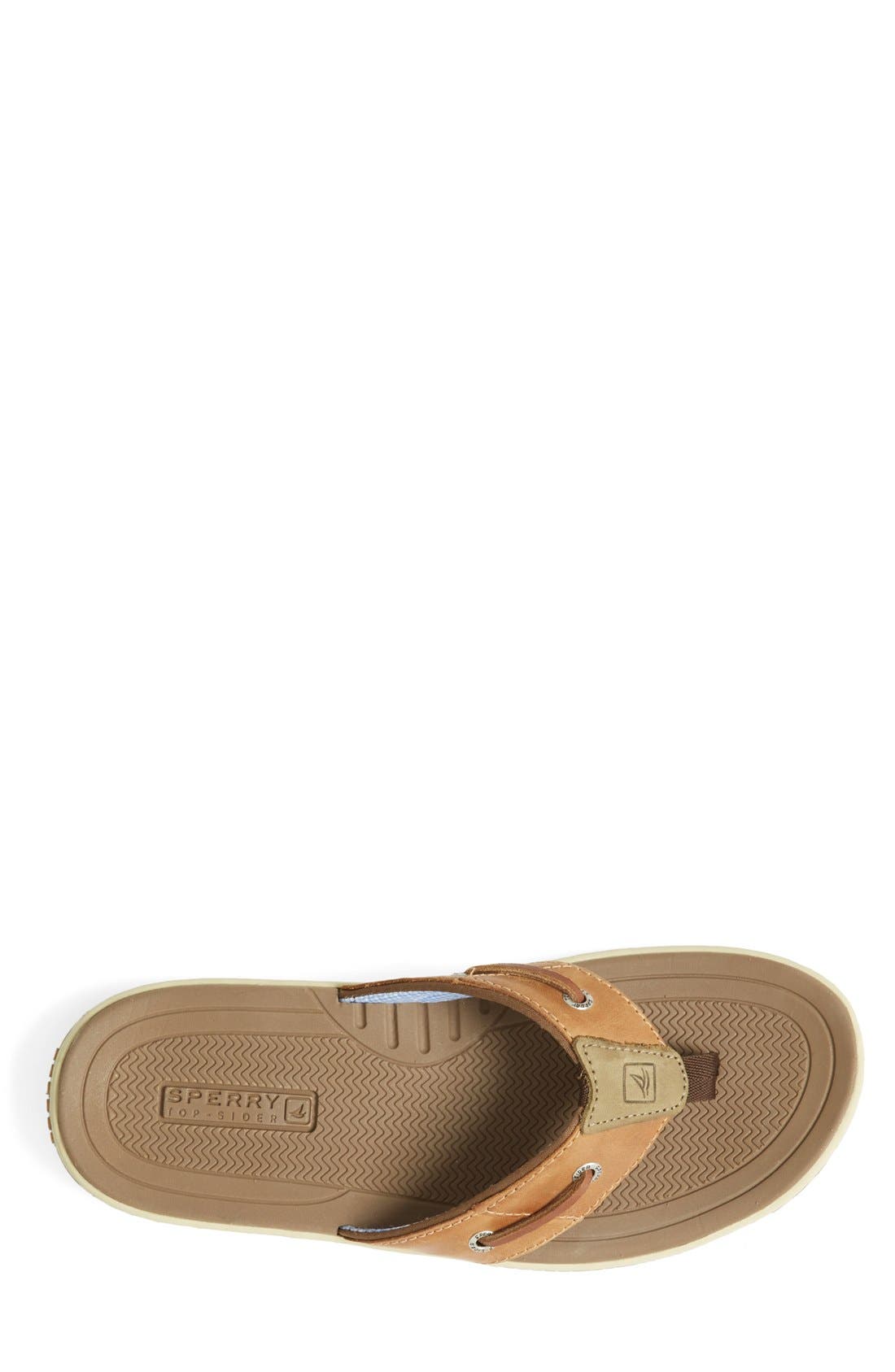 'Baitfish' Sandal, Alternate, color, DARK TAN