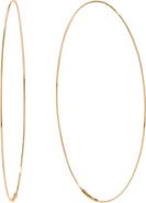 LANA 14K Gold Large Magic Hoop Earrings