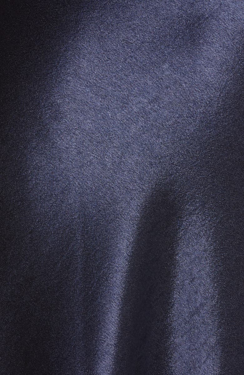 Galvan One-Shoulder Satin Gown, Alternate, color,