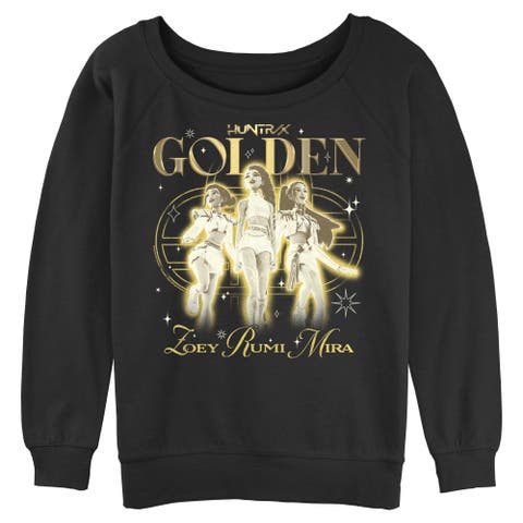 Junior's KPop Demon Hunters Huntrix The Golden Girls  Sweatshirt