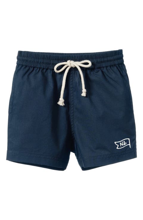 Kids' James Organic Cotton Drawstring Shorts