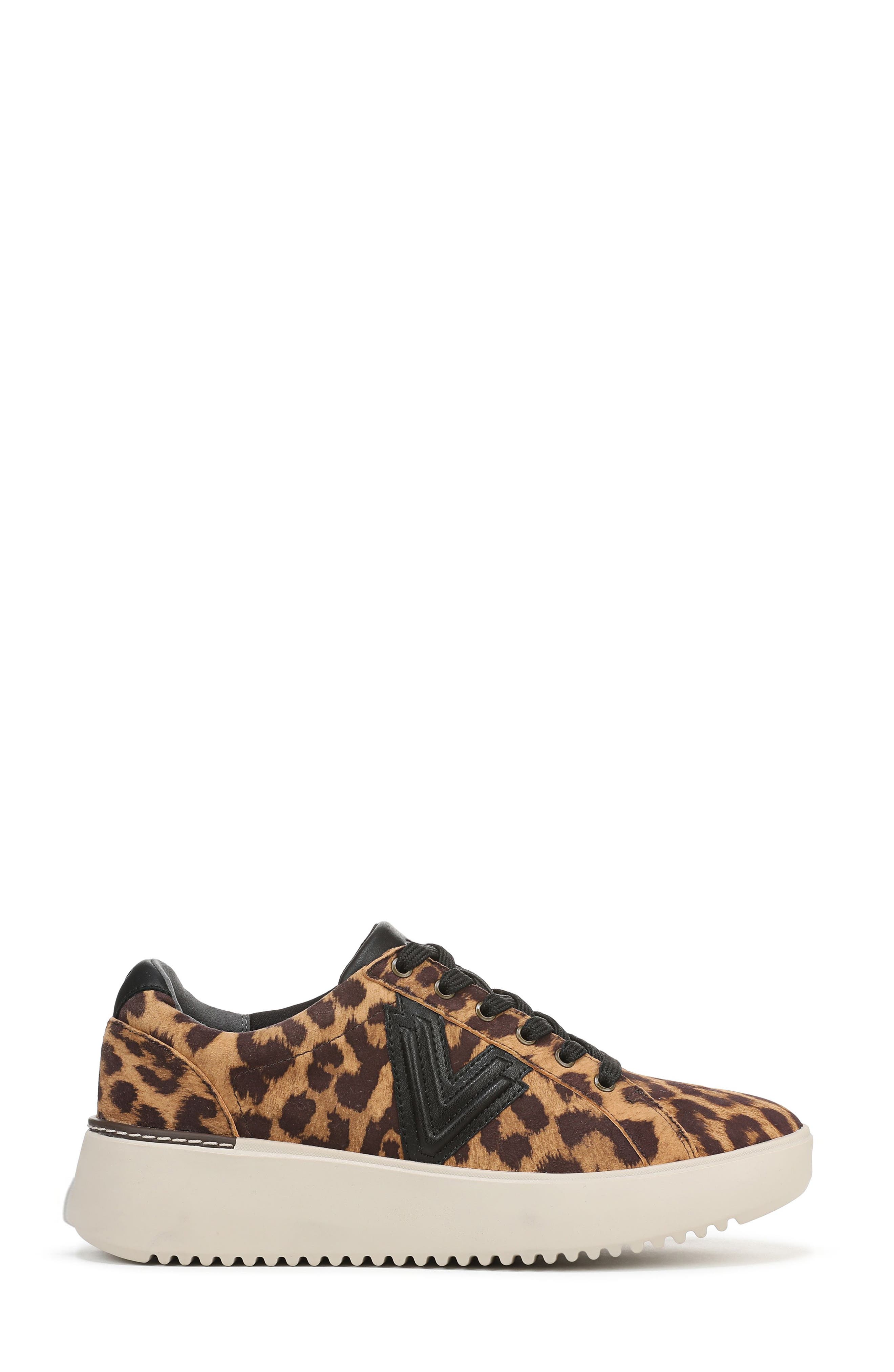 Vionic Kearny 2.0 Platform Sneaker, Alternate, color, Tan Leopard