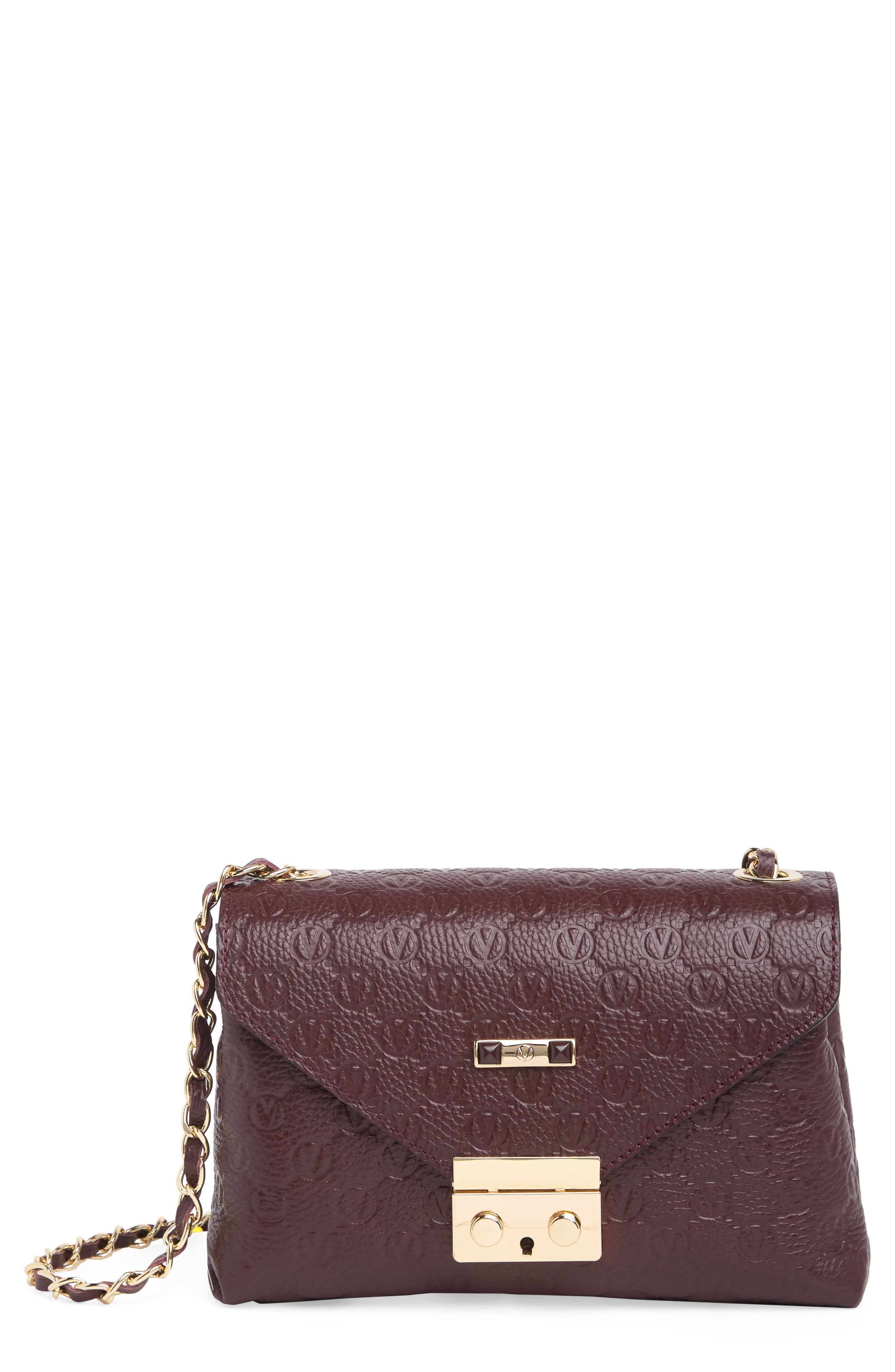 VALENTINO BY MARIO VALENTINO Isabelle Dollaro Monogram Crossbody Bag, Main, color, 