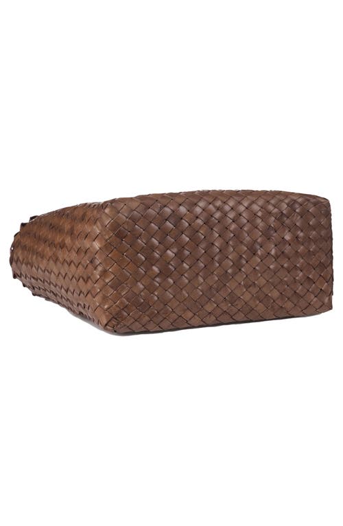 ORYANY ORYANY KAYLA WOVEN LEATHER TOTE