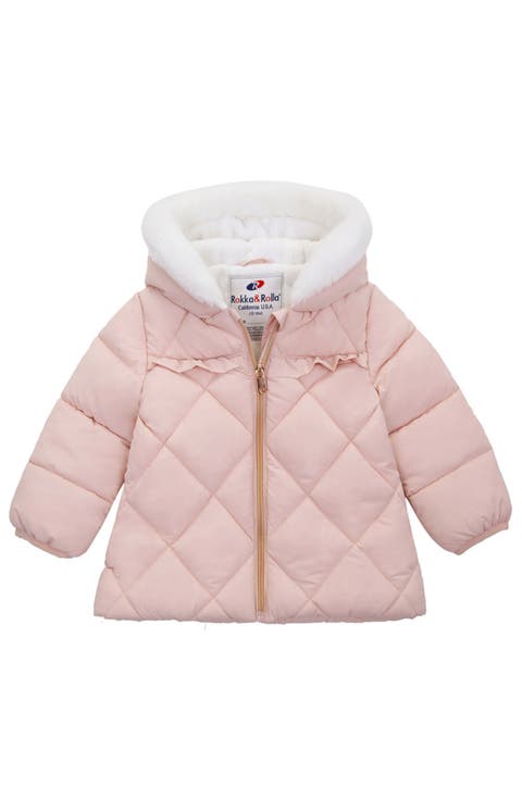 Soft Lining Hooded Puffer Jacket (Baby)