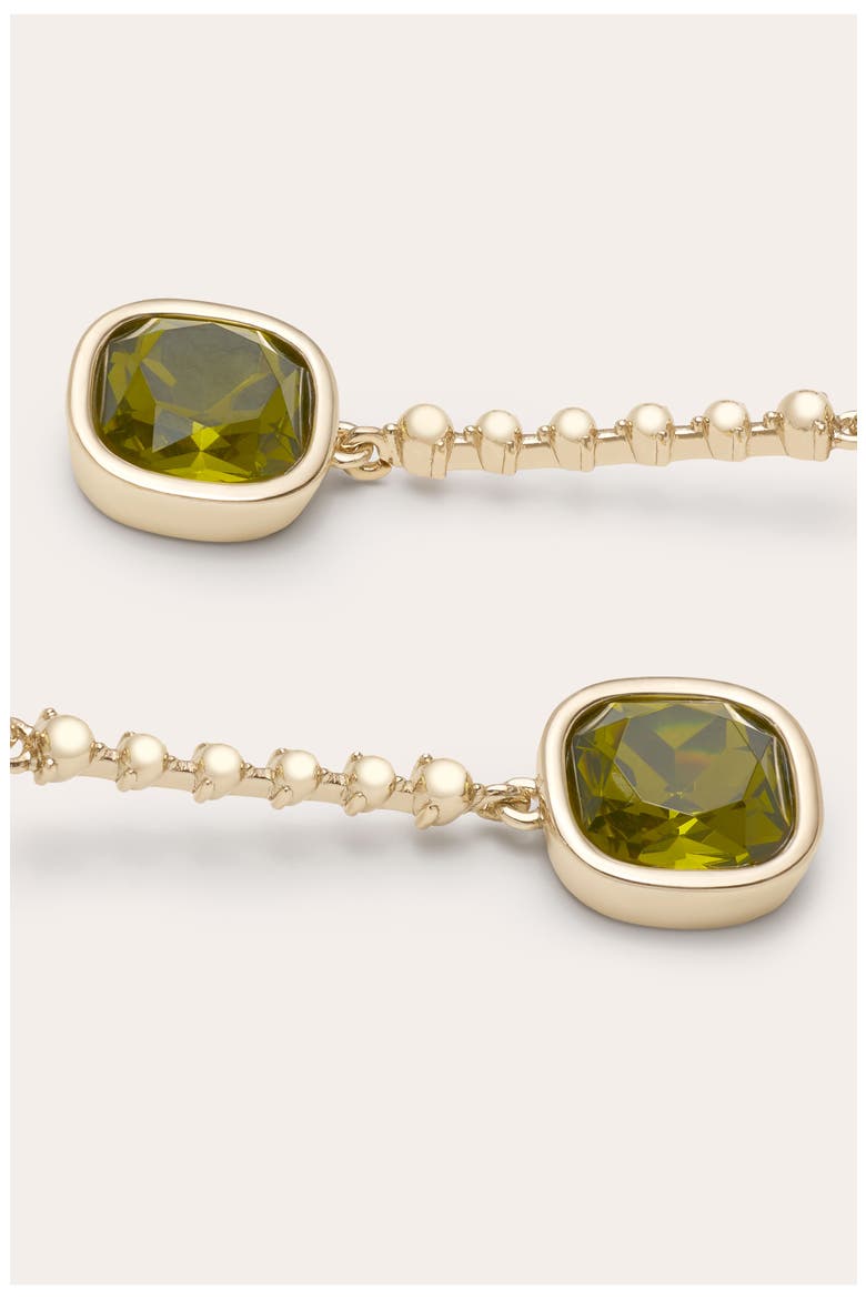 Sierra Resin Drop Earrings, Alternate, color, GREEN MULTI