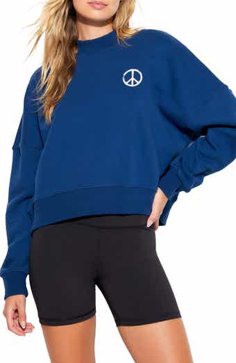 Spiritual Gangster Peace Palisades Cotton Graphic Sweatshirt