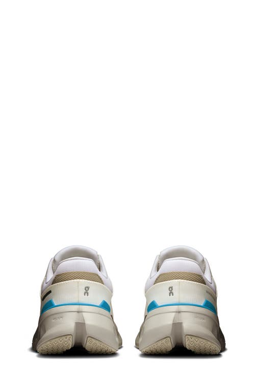 On Cloudrunner 2 Running Shoe In White/horiz