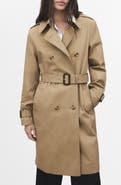 MANGO Classic Belted Trench Coat