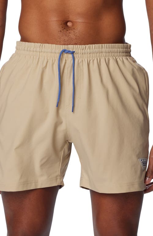 Columbia Pfg Rambler™ Performance Water Shorts In Brown