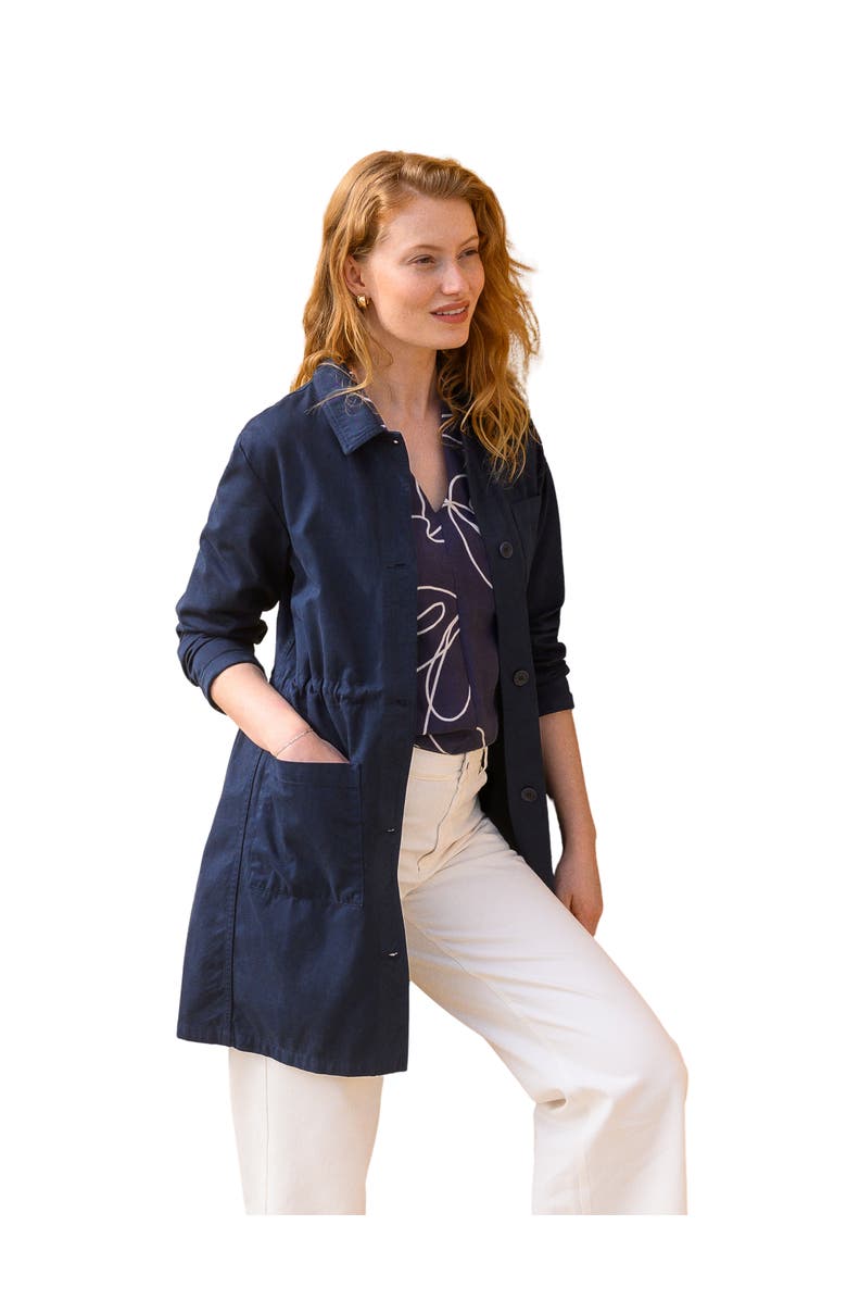 Celtic & Co. Utility Coat, Main, color, Dark Navy
