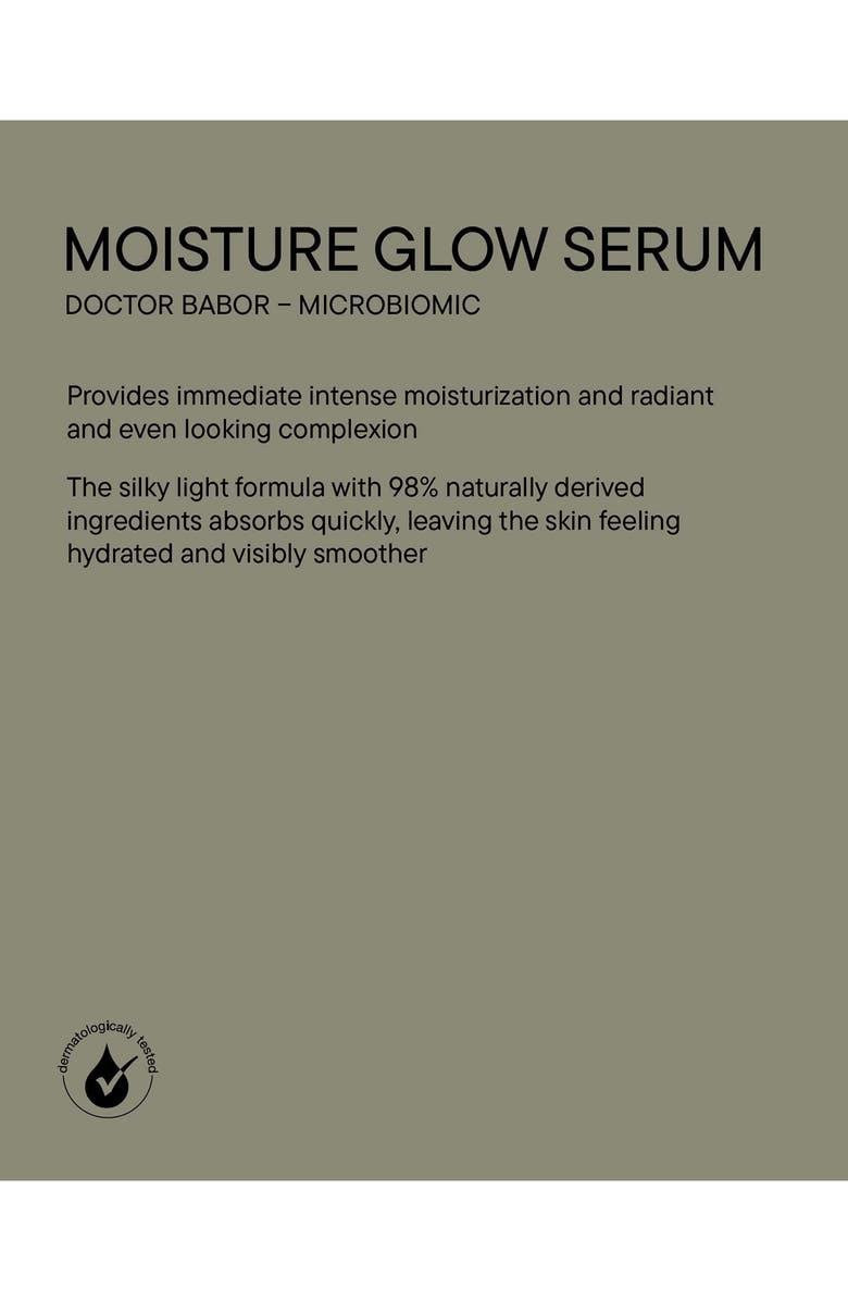 BABOR Cleanformance Moisture Glow Serum, Alternate, color, 