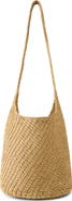Helen Kaminski Lani Crochet Raffia Shoulder Bag