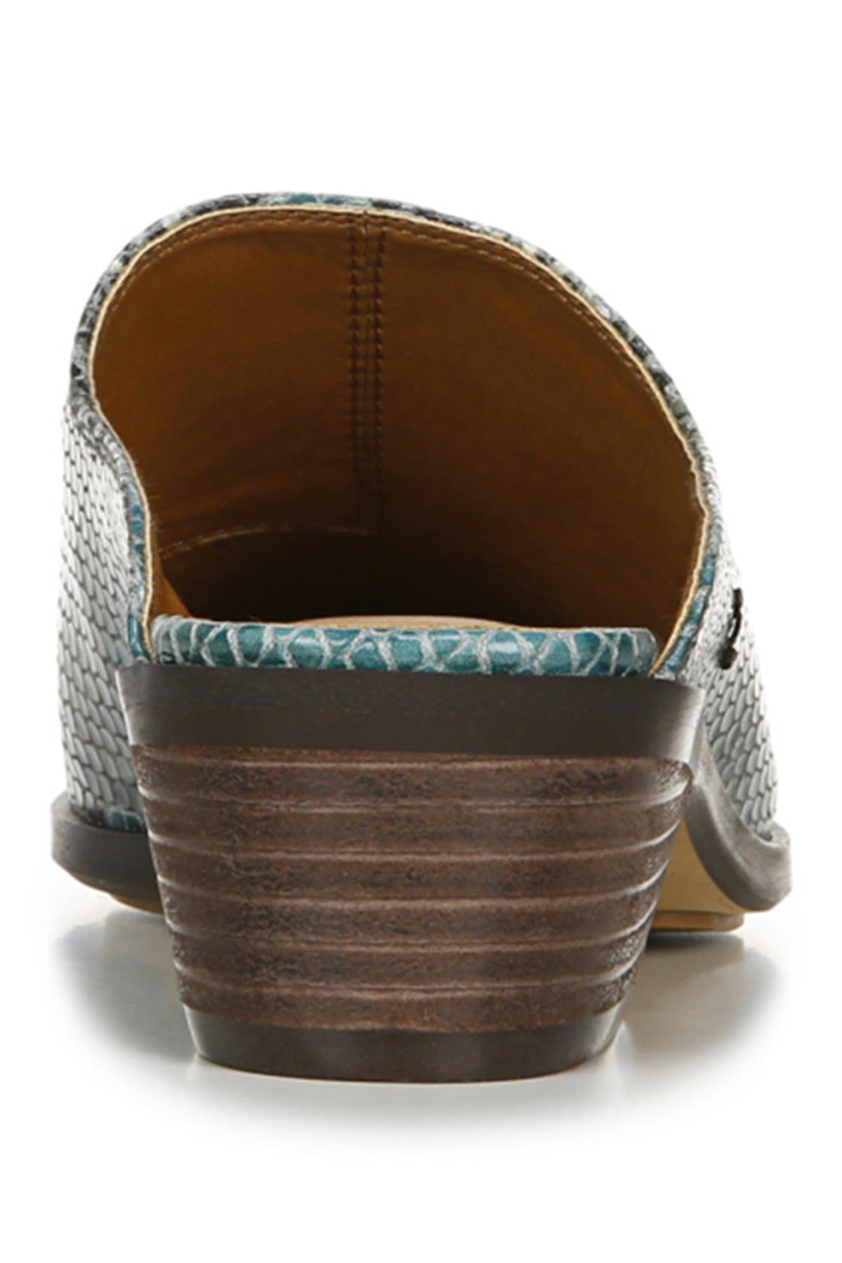 Zodiac Quartz Snake Skin Embossed Mule, Alternate, color, 