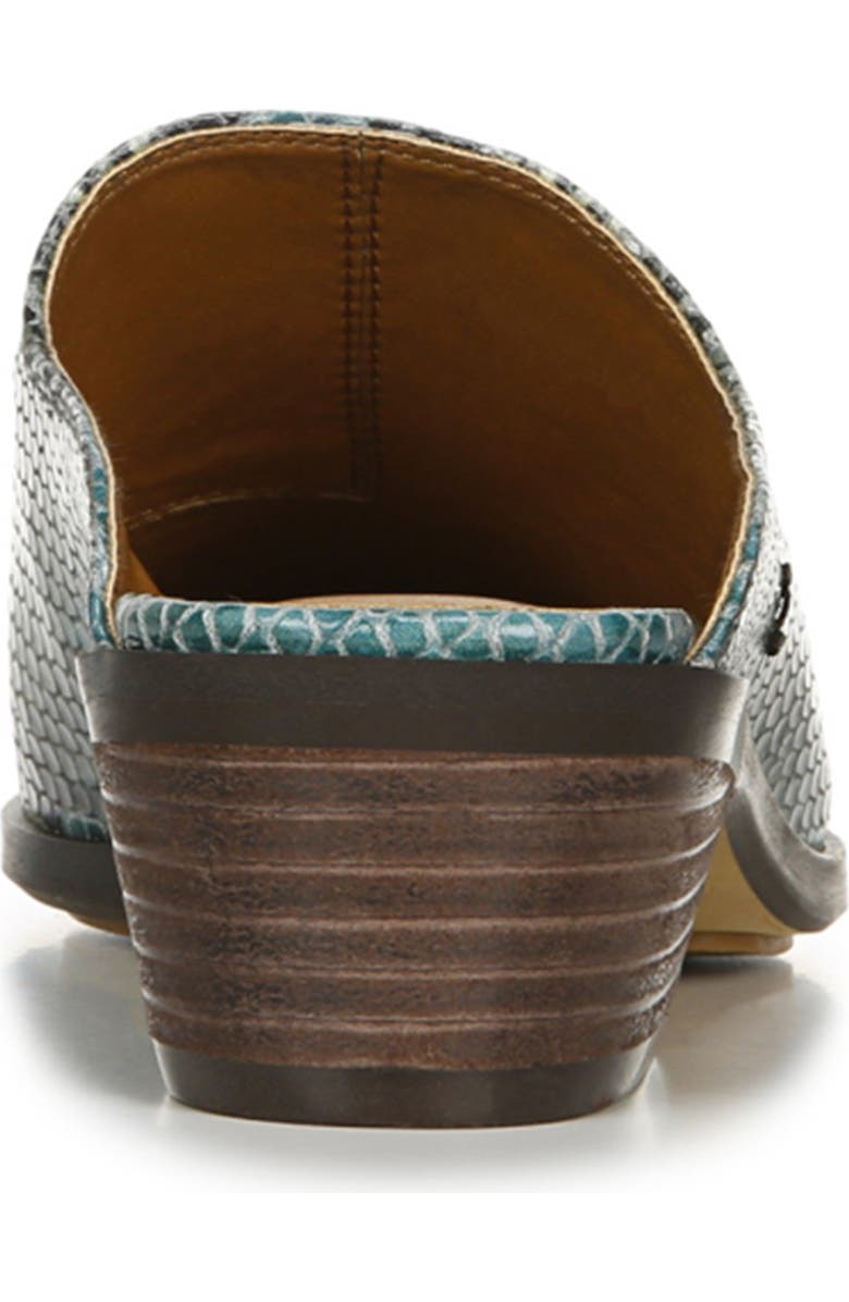 Zodiac Quartz Snake Skin Embossed Mule, Alternate, color,