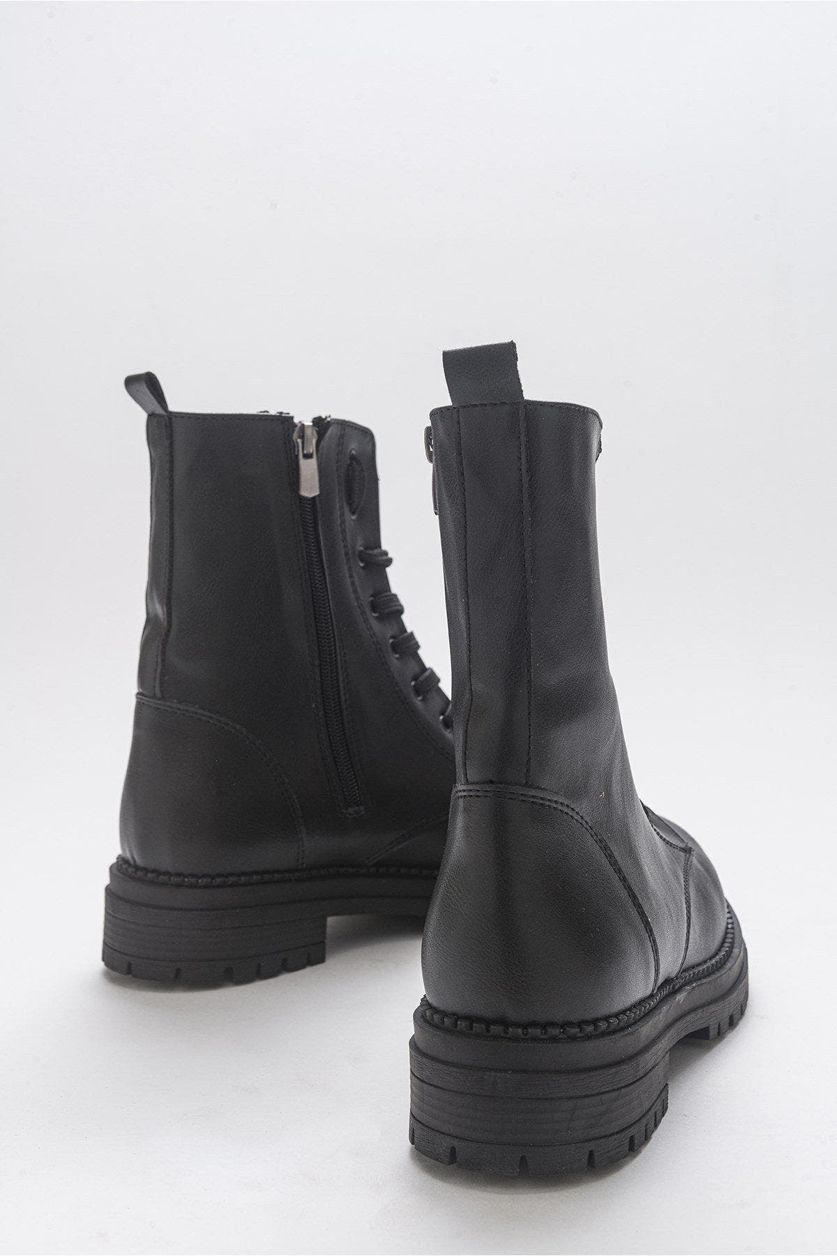 Singa Boot, Alternate, color, Black Faux Leather