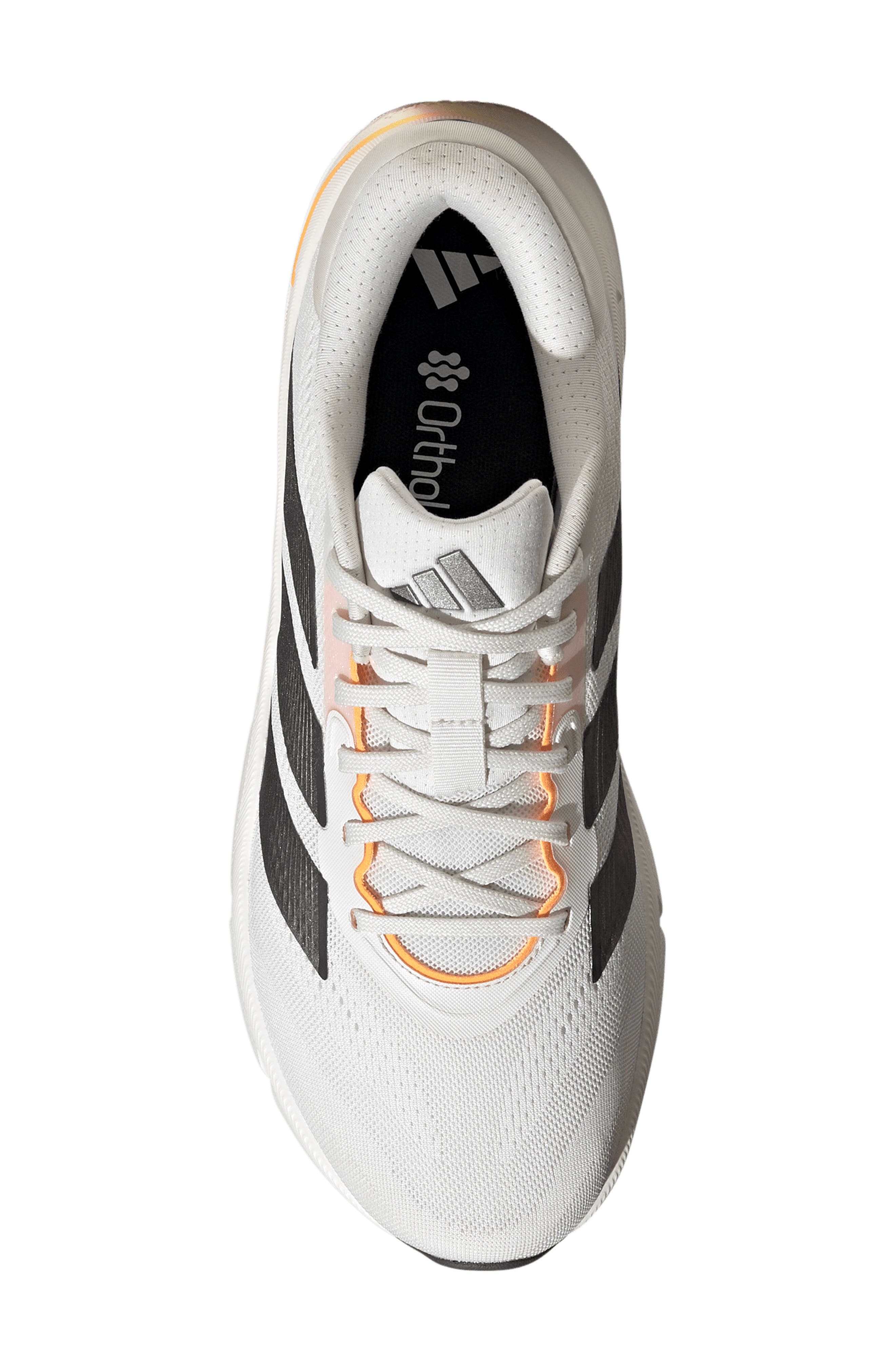 Questar 4 Running Shoe, Alternate, color, WHITE/ IRON MET./ TANGERINE